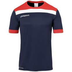 Koszulka sportowa męska Uhlsport Offense 23. Czerwone t-shirty sportowe męskie Uhlsport, l, bez wzorów, z poliesteru, sportowe, bez ramiączek. Za 127.50 zł.