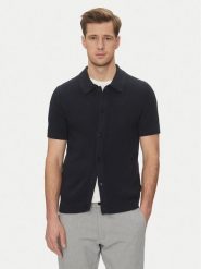 JOOP! Jeans Kardigan 15 JJK-09Vinceo 30045456 Granatowy Modern Fit. Niebieskie kardigany męskie JOOP! Jeans, l, bez wzorów, z bawełny, bez ramiączek. Za 299.99 zł.