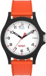 Zegarek męski Timex TW2Y13000 pomarańczowy. Brązowe zegarki męskie Timex. Za 329.00 zł.