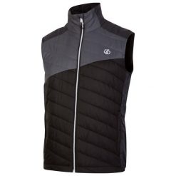 Kamizelka turystyczna męska Touring. Czarne kamizelki męskie Dare 2B, m, z puchu, bez kaptura. W wyprzedaży za 344.00 zł.