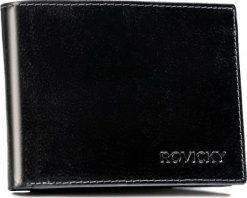 Rovicky Duży portfel męski ze skóry naturalnej - Rovicky NoSize. Portfele męskie ROVICKY, bez wzorów, ze skóry. Za 129.01 zł.
