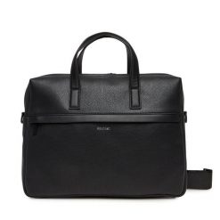 Torba na laptopa Calvin Klein. Czarne torby na laptopa męskie Calvin Klein, bez wzorów, małe. Za 389.99 zł.