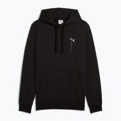 Bluza męska PUMA ESS Hoodie TR. Czarne bluzy nierozpinane męskie Puma, l, bez wzorów, sportowe, bez ramiączek, bez kaptura. Za 179.99 zł.