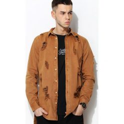 Camelowa Koszula Self Assured. Koszule męskie Born2be. Za 139.99 zł.