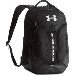 Plecak UNDER ARMOUR - Contender Backpack 1277418-001 Blk/Blk/Slv R. Plecaki męskie marki Under Armour. W wyprzedaży za 239.00 zł.