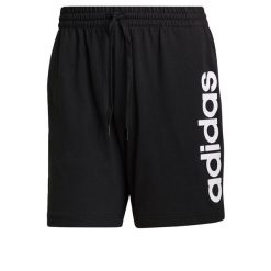 Krótki adidas Aeroready Essentials Linear Logo. Białe szorty sportowe męskie ADIDAS, bez wzorów, sportowe. Za 111.00 zł.