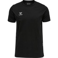 Bawełniana koszulka Hummel Move Grid. Czarne t-shirty sportowe męskie HUMMEL, xl, bez wzorów, z bawełny, sportowe, bez ramiączek. Za 152.50 zł.