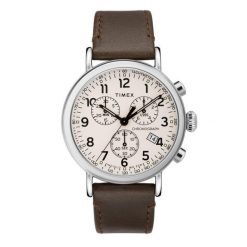 Zegarek Timex. Brązowe zegarki męskie Timex. Za 379.99 zł.