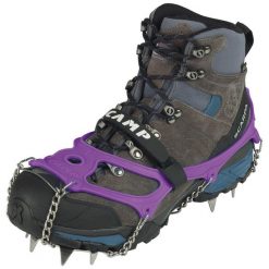 Raczki turystyczne dla dorosłych Camp ICE MASTER EVO. Fioletowe buty trekkingowe męskie CAMP, bez wzorów, sportowe, bez obcasa, bez zapięcia. Za 151.92 zł.