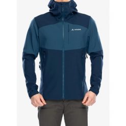 Kurtka softshell męska Vaude Roccia Softshell Jacket II. Zielone kurtki softshell męskie Vaude, m, bez wzorów, z softshellu, bez kaptura, trekkingowe. Za 738.99 zł.