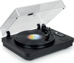 Gramofon Thomson Thomson TT650BT - gramofon z wbudowanymi głośnikami, Bluetooth i USB. Gramofony Thomson. Za 804.98 zł.