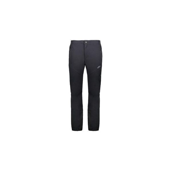 Spodnie softshell męskie CMP Migel Pant. Czarne spodnie narciarskie i snowboardowe męskie CMP, bez wzorów, z softshellu, narciarskie. Za 377.99 zł.