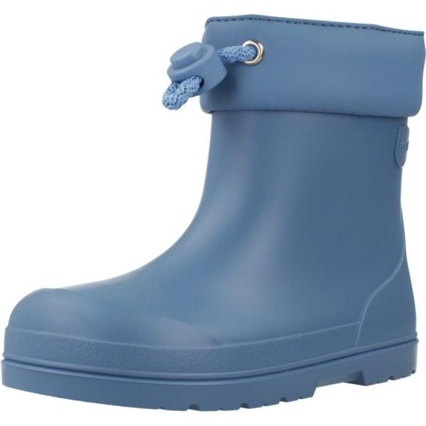 Buty IGOR MENDI Niebieski. Niebieskie buty trekkingowe męskie IGOR, bez wzorów, z syntetyku, sportowe, bez obcasa, bez zapięcia. Za 163.78 zł.