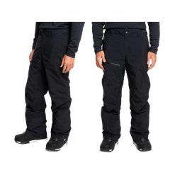 Męskie Spodnie QUIKSILVER Mission Gore-Tex® Snow Pants. Czarne spodnie narciarskie i snowboardowe męskie Quiksilver, bez wzorów, z gore-texu, narciarskie, gore-tex. W wyprzedaży za 599.00 zł.