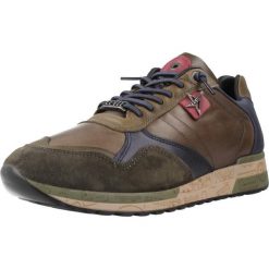 Buty CETTI C848 XL INV26 Zielony. Zielone buty trekkingowe męskie QUERCETTI, bez wzorów, ze skóry, sportowe, bez obcasa, bez zapięcia. Za 510.88 zł.