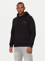 Jack & Jones Bluza Corp Logo 12152840 Czarny Regular Fit. Czarne bluzy nierozpinane męskie Jack & Jones, m, bez wzorów, z syntetyku, bez ramiączek, bez kaptura. Za 189.99 zł.