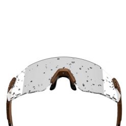 Okulary przeciwsłoneczne Magicshine WindBreaker. Brązowe okulary przeciwsłoneczne męskie MAGICSHINE, bez wzorów, sportowe. Za 300.50 zł.