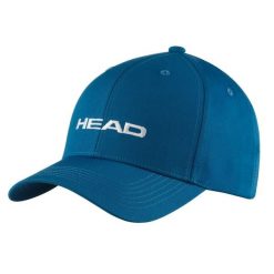 Czapka Head Promotion. Niebieskie czapki męskie Head, bez wzorów, sportowe. Za 75.00 zł.