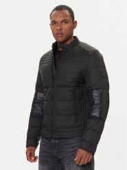 BOSS Kurtka przejściowa Owand 50543624 Czarny Regular Fit. Czarne kurtki męskie Boss, m, bez wzorów, z syntetyku, bez ramiączek, bez kaptura. Za 1,239.00 zł.