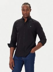 Calvin Klein Jeans Koszula Oxford Classic LV140EM125 Czarny Regular Fit. Czarne koszule męskie Calvin Klein Jeans, m, bez wzorów, z bawełny, bez kołnierzyka, bez ramiączek. Za 289.99 zł.
