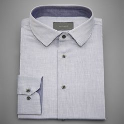 Koszula regular fit - Granatowy. Niebieskie koszule męskie Reserved. W wyprzedaży za 49.99 zł.