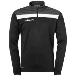 Bluza piłkarska męska Uhlsport Offense 23 1/4 zip. Białe bluzy nierozpinane męskie Uhlsport, l, bez wzorów, sportowe, bez ramiączek, bez kaptura. W wyprzedaży za 169.50 zł.
