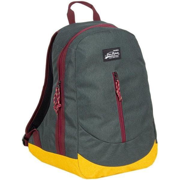 Plecak Medium Rebels 25L Zielony z Przednim Zamkiem Błyskawicznym. Zielone plecaki męskie Rebel, bez wzorów. Za 168.99 zł.