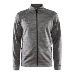 Bluza treningowa męska Craft Adv Unify. Szare bluzy rozpinane męskie Craft, m, bez wzorów, sportowe, bez ramiączek, bez kaptura. W wyprzedaży za 259.10 zł.