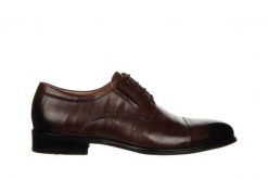 Półbuty John Doubare Y66701-433 Brown 104227, Brązowy, Skóra naturalna - 43. Brązowe eleganckie półbuty męskie John Doubare, ze skóry, klasyczne, bez obcasa, bez zapięcia. W wyprzedaży za 524.99 zł.