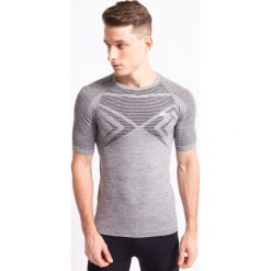 Koszulka treningowa męska TSMF204z - szary melanż. T-shirty męskie marki 4f. W wyprzedaży za 54.99 zł.