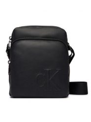 Calvin Klein Saszetka Bold Ck Pocket Reporter LV04D3368G Czarny. Czarne saszetki męskie Calvin Klein, bez wzorów, ze skóry. Za 369.99 zł.