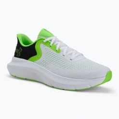 Buty do biegania męskie Under Armour Charged Rogue 5hyper. Białe buty do biegania męskie Under Armour, bez wzorów, bez zapięcia, do biegania. Za 358.80 zł.