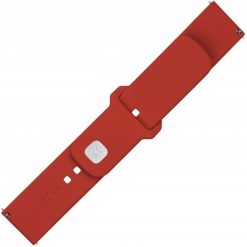 Fixed | Sporty Strap Set with Quick Release 22mm for Smartwatch | 160-235 mm | Red | Silicone. Czerwone zegarki smartwatch Fixed. Za 41.30 zł.