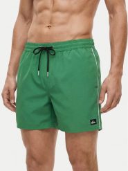 Quiksilver Szorty kąpielowe Stretch Piped Volley 16 EQYJV04211 Zielony Regular Fit. Zielone kąpielówki męskie Quiksilver, m, bez wzorów, z syntetyku. Za 189.99 zł.