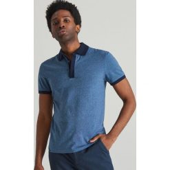 Koszula polo slim fit - Granatowy. Koszule męskie Reserved. Za 79.99 zł.
