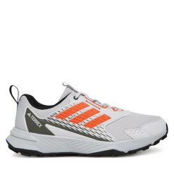 Buty do biegania adidas. Szare buty do biegania męskie ADIDAS, bez wzorów, bez zapięcia, do biegania. Za 329.99 zł.