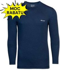 Męska Koszulka Termoaktywna Graff Merino Light 920-3. Bielizna termoaktywna męska Graff, m, bez wzorów, bez ramiączek. Za 282.54 zł.