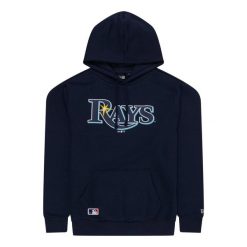 Bluza z kapturem Rays Nos MLB Regular. Niebieskie bluzy z kapturem męskie New Era, m, bez wzorów, z kapturem. Za 283.00 zł.
