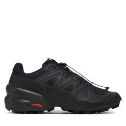 Buty do biegania Salomon. Czarne buty do biegania męskie Salomon, bez wzorów, bez zapięcia, do biegania, salomon speedcross. Za 519.99 zł.