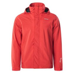 Kurtka męska Softshell Hi-Tec Oscar - czerwona, Rozmiar XL. Czerwone kurtki softshell męskie Hi-tec, m, bez wzorów, z materiału, bez kaptura, trekkingowe. Za 149.99 zł.