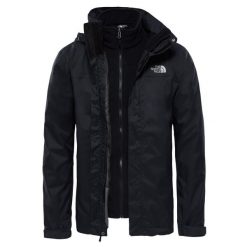 Kurtka uniwersalna męska The North Face M Evolve Ii Tri Jkt. Czarne kurtki męskie The North Face, m, bez wzorów, z syntetyku, sportowe, bez ramiączek, bez kaptura. Za 1,285.00 zł.