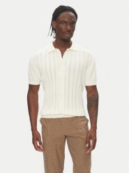 Lindbergh Kardigan 30-804114 Écru Slim Fit. Kardigany męskie Lindbergh, l, bez wzorów, z bawełny, bez ramiączek. Za 169.99 zł.