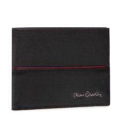 Portfel Pierre Cardin. Czarne portfele męskie Pierre Cardin, bez wzorów. Za 139.99 zł.