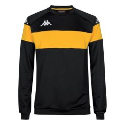 Bluza Kappa Dido. Czarne bluzy nierozpinane męskie Kappa, m, bez wzorów, sportowe, bez ramiączek, bez kaptura. Za 161.10 zł.