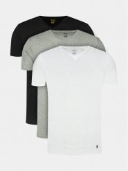 Polo Ralph Lauren Komplet 3 t-shirtów 714936903002 Kolorowy Slim Fit. Koszulki polo męskie Polo Ralph Lauren, m, bez wzorów, z bawełny, bez kołnierzyka, bez ramiączek. Za 249.99 zł.