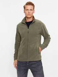 CMP Polar 33H2347 Zielony Regular Fit. Zielone bluzy z polaru męskie CMP, m, bez wzorów, z polaru, sportowe, bez ramiączek, bez kaptura. Za 179.99 zł.