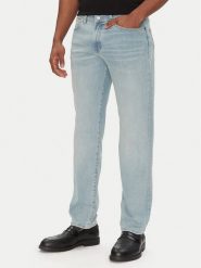 BOSS Jeansy Maine 50537814 Błękitny Regular Fit. Niebieskie jeansy męskie Boss, bez wzorów, z bawełny. Za 329.99 zł.