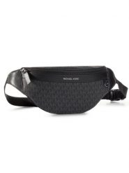 MICHAEL Michael Kors Saszetka nerka Greyson 33S0LGYC1B Czarny. Czarne saszetki męskie MICHAEL Michael Kors, bez wzorów, ze skóry. Za 659.99 zł.