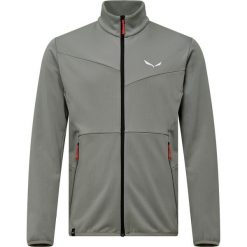 Bluza trekkingowa męska Puez Cammino PL. Szare bluzy nierozpinane męskie Salewa, m, bez wzorów, sportowe, bez ramiączek, bez kaptura. Za 409.99 zł.