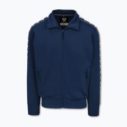 Bluza męska Pitbull Track Jacket Powers. Niebieskie bluzy nierozpinane męskie PITBULL, m, bez wzorów, sportowe, bez ramiączek, bez kaptura. Za 229.99 zł.